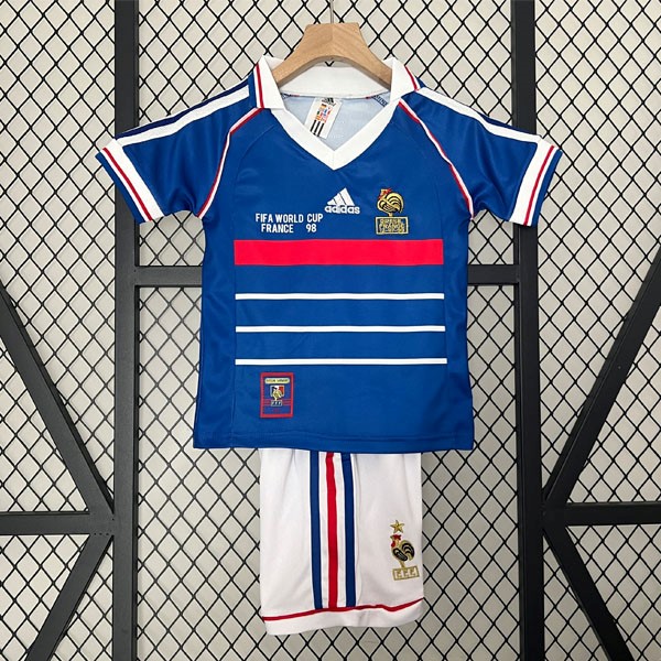 Maillot France Domicile Retro Enfant 1998